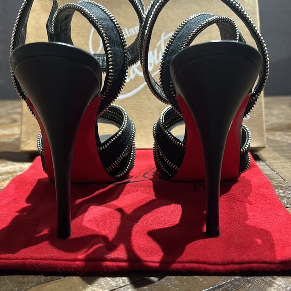 Christian Louboutin Zoupi 120 Nappa US 7.5 - Picture 6 of 9